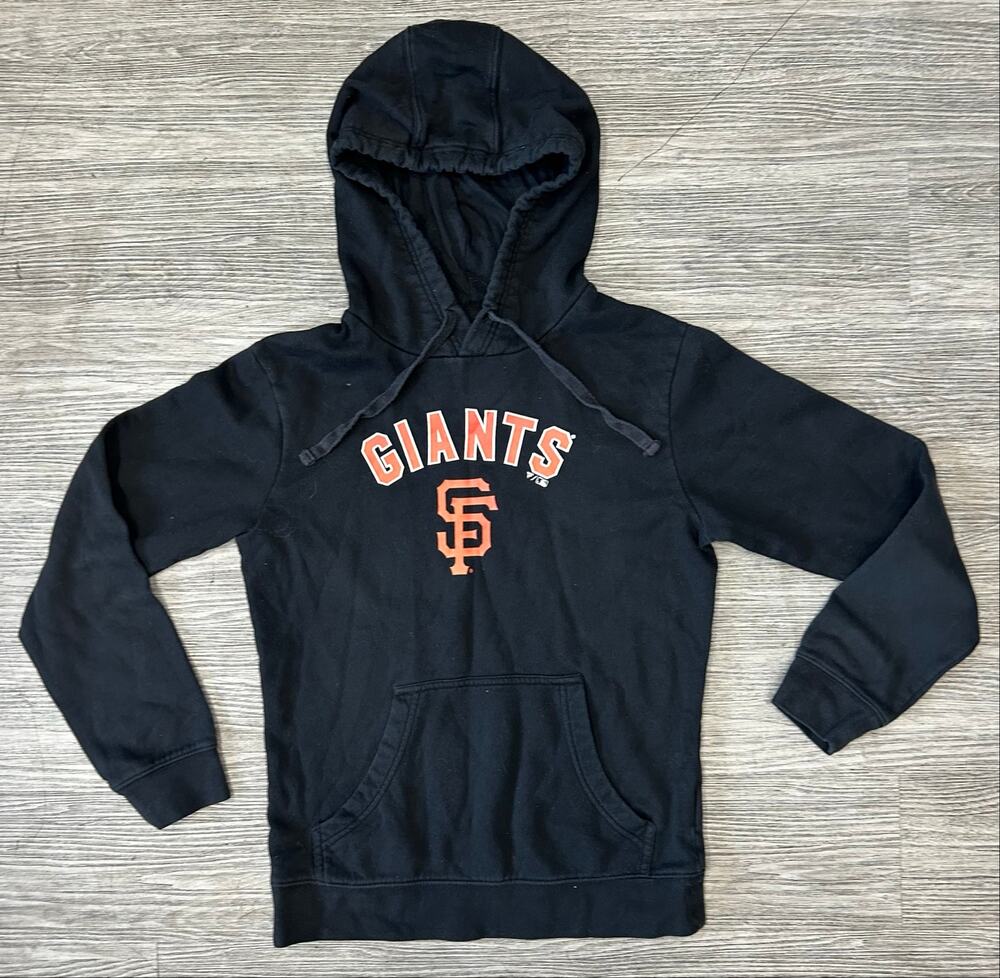 Fanatics SF Giants Logan Webb #62 Hoodie Sweatshirt Men Small Black MLB Baseball